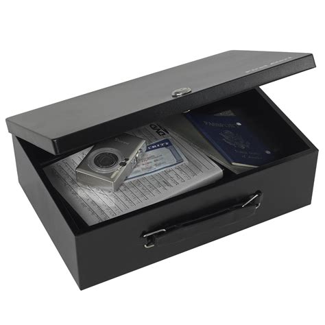 locking metal storage box|small metal lockable storage boxes.